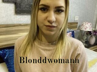 Blonddwomann