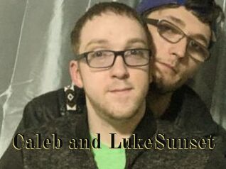 Caleb_and_LukeSunset