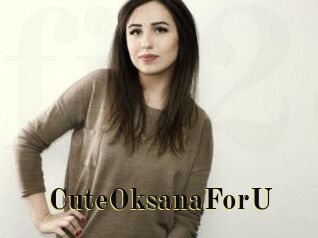 CuteOksanaForU