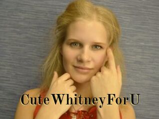 CuteWhitneyForU