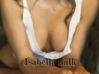 Isabella_milk