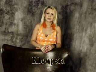 Kleopsia