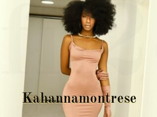 Kahannamontrese