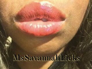 MsSavannahLicks