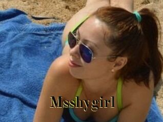 Msshygirl