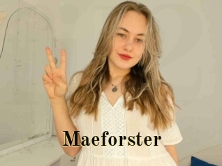 Maeforster