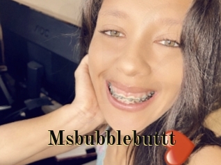 Msbubblebuttt