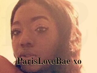 ParisLoveBae_xo