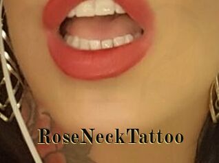 RoseNeckTattoo