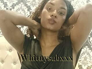 Whitnysubxxx